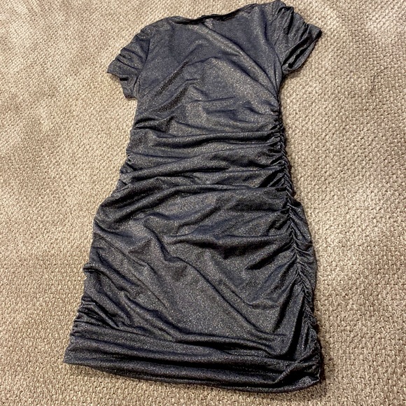 Forever 21 Sparkly Ruched Dress - Picture 4 of 4